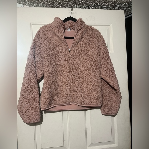 twik Jackets & Blazers - Twik Sherpa 1/4 zip pullover